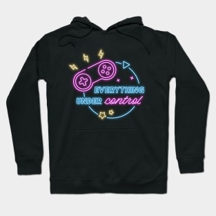 Cool neon gaming quote Hoodie